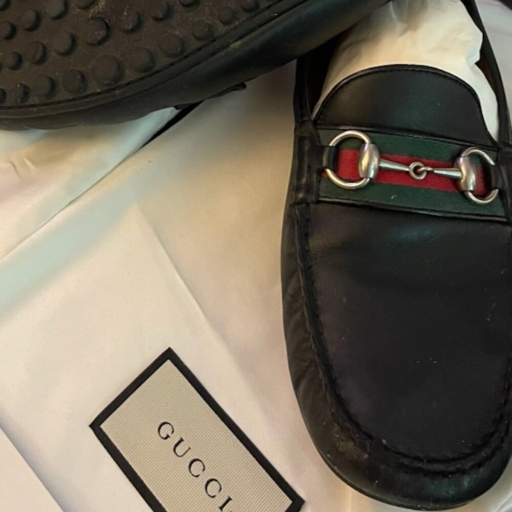 Mens Gucci Driving Loafers